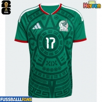 Mexiko Orbelin Pineda #17 Heimtrikot WM 2026 Kurzarm